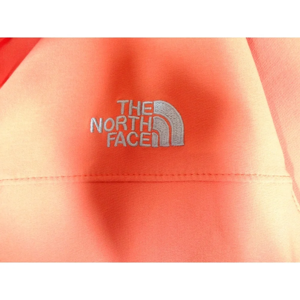 The North Face Softshell Jacket Mens XL Orange Grey Zip Up Gorpcore Hiking 3362